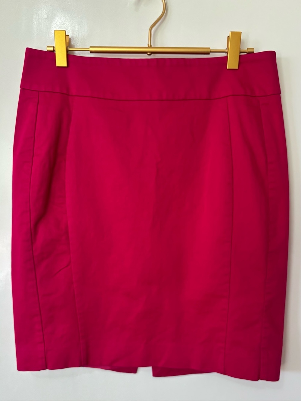Express| Vibrant Barbie Pink Pencil Cotton Mini Skirt Sz 4